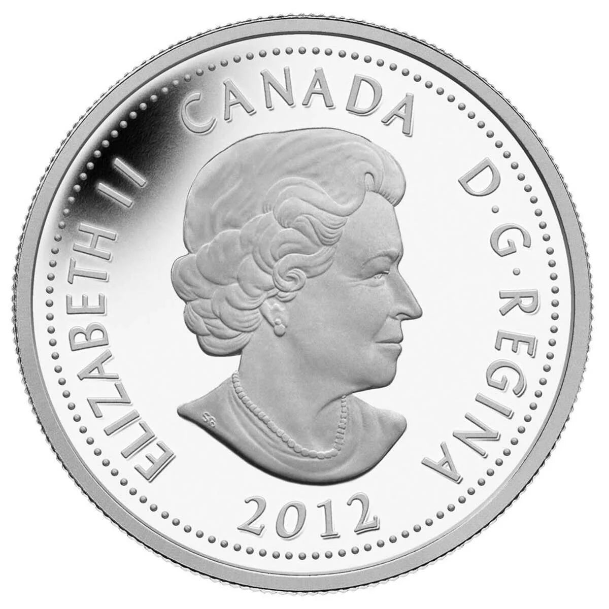 1/4 oz 2012 $4 Heroes of 1812: Tecumseh - Pure Silver Coin