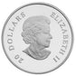 1 oz 2012 $20 Holiday Snowflake with Swarovski Crystal - Pure Silver Coin