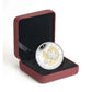 1 oz 2013 $5 The Silver Maple Leaf, 25th Anniversary - Pure Silver Coin with Selective Gold Plating