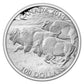 2013 $100 for $100 Bison Stampede - Pure Silver Coin