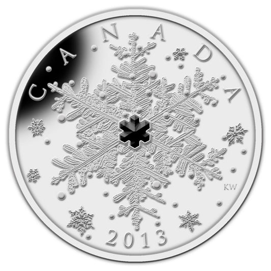 1 oz. Pure Silver Coin - Winter Snowflake (2013)