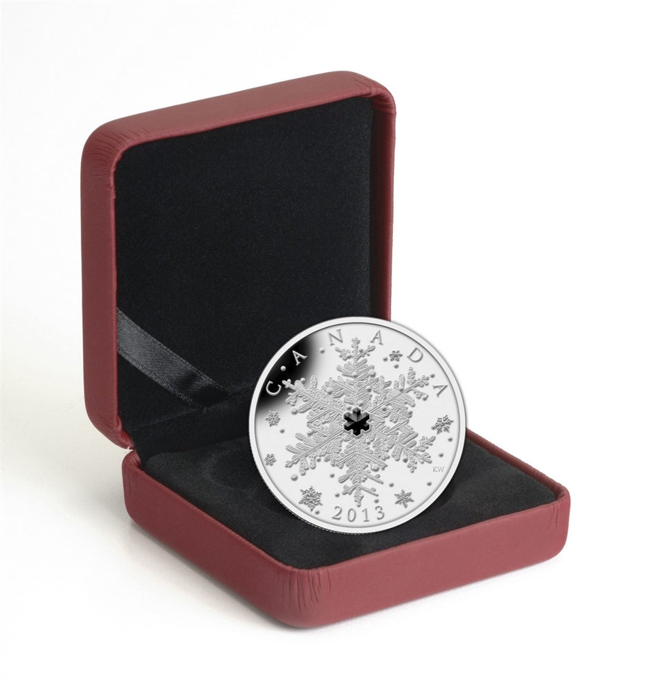 1 oz. Pure Silver Coin - Winter Snowflake (2013)
