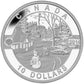 1/2 oz 2014 $10 O Canada: Canadian Holiday Scene - Pure Silver Coin