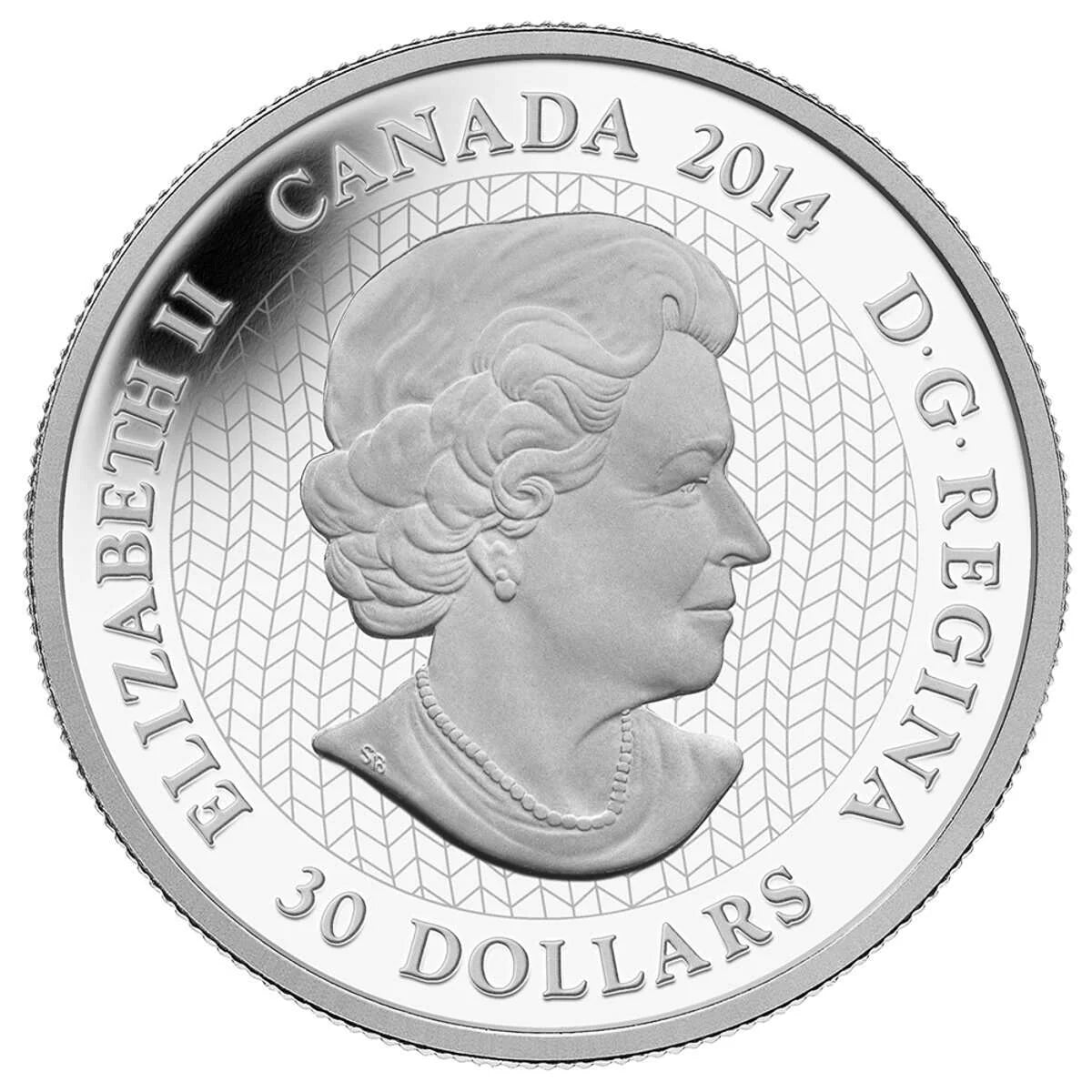 2 oz Fine Silver Coin - Canada Through the Eyes of Tim Barnard (2014)
