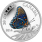 1 oz 2014 $20 Butterflies of Canada: Red-Spotted Purple - Pure Silver Coin