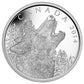 16 oz 2014 $125 Howling Wolf - Pure Silver Coin