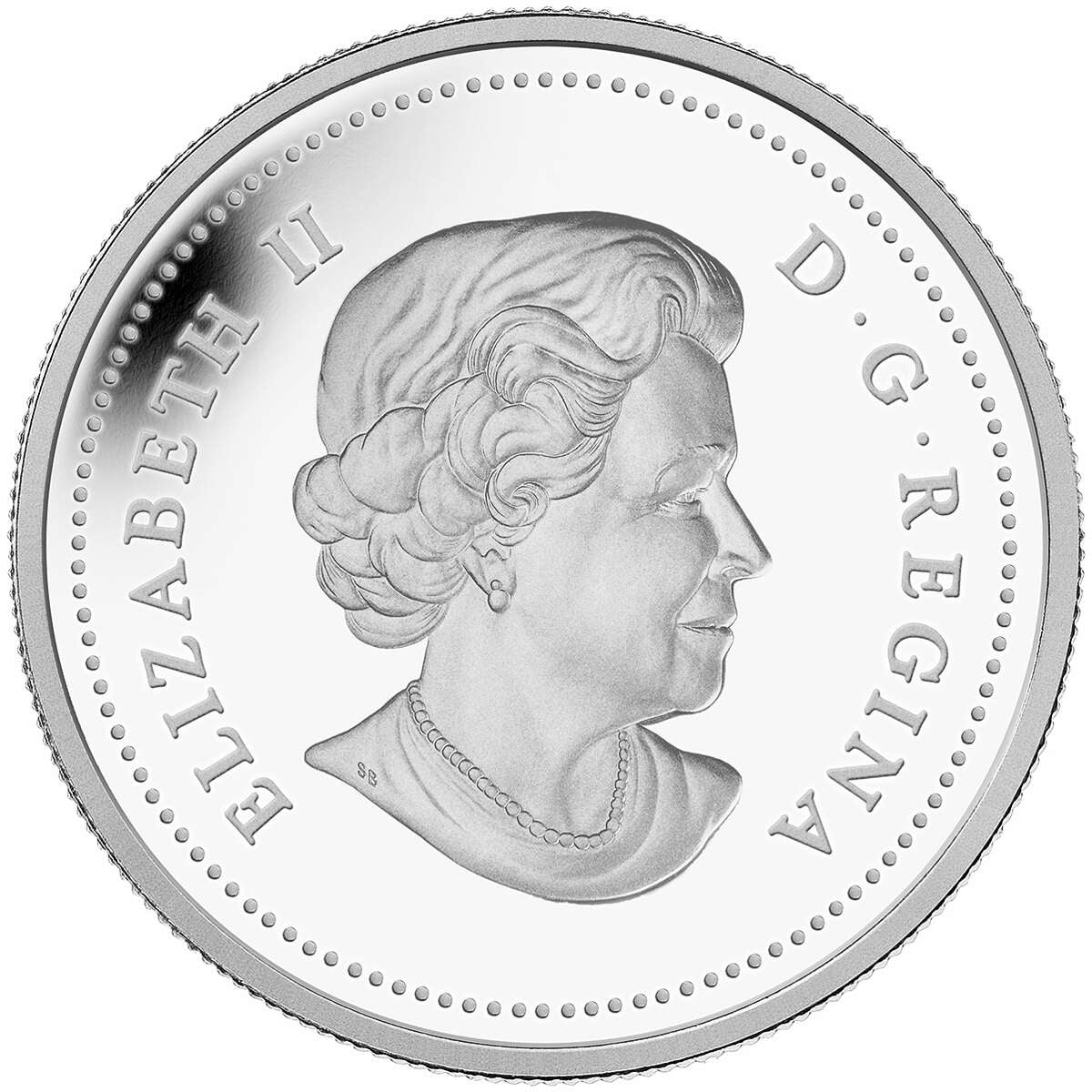 1 oz 2014 $20 Venetian Glass Snowman - Pure Silver Coin
