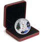1 oz 2014 $20 Venetian Glass Snowman - Pure Silver Coin