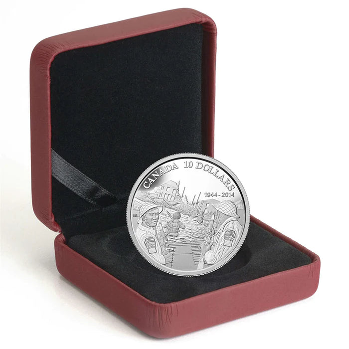 1/2 oz. Pure Silver Coin - 70th Anniversary of D-Day (2014)