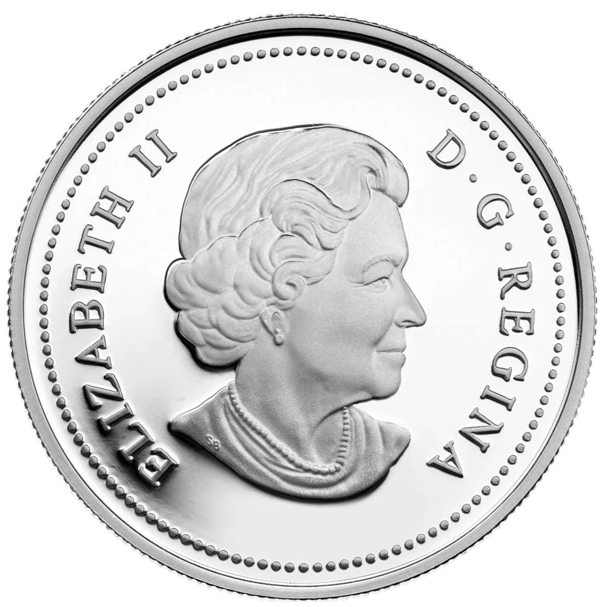 3/4 oz Fine Silver Coin - Alice Munro - Mintage: 7,500 (2014)