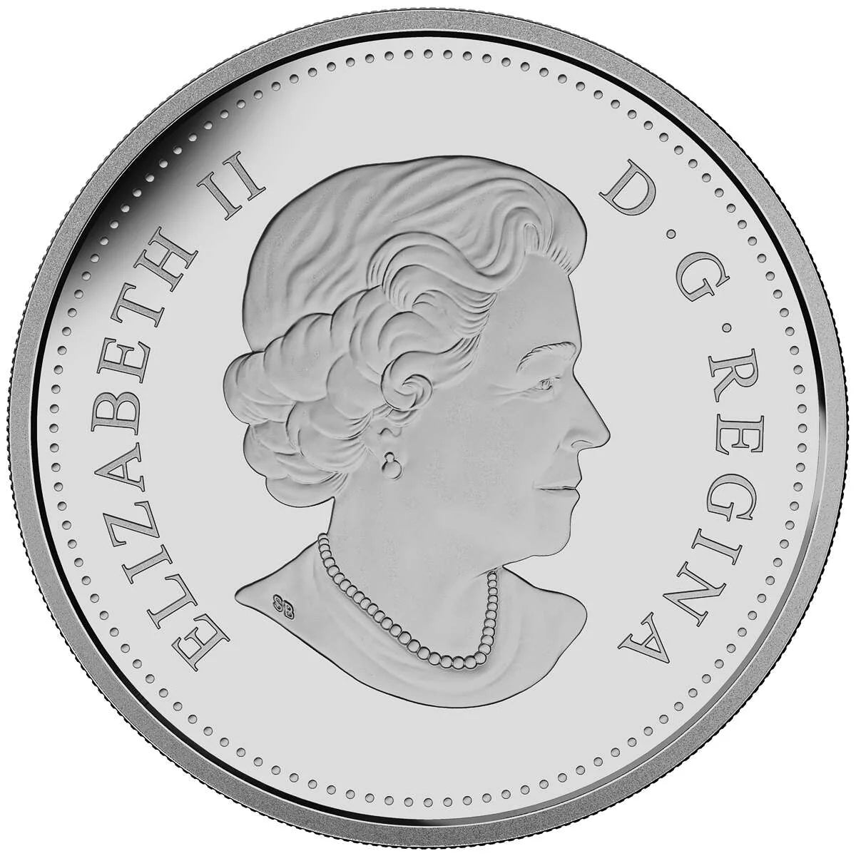 2015 $1 The Canadian Flag, 50th Anniversary - Pure Silver Dollar Proof
