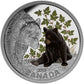 2015 $20 Baby Animals: Black Bear - Pure Silver Coin