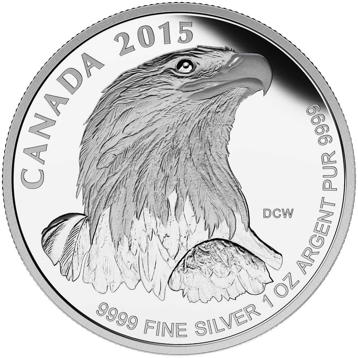 2015 Bald Eagle - Pure Silver Fractional Set