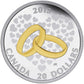1 oz 2015 $20 Wedding - Pure Silver Coin
