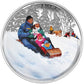 1/2 oz 2016 $10 Winter Fun - Pure Silver Coin