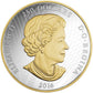 1 kg 2016 $250 Maple Leaf Forever - Pure Silver Coin