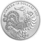1/2 oz 2017 $10 Year of the Rooster - Pure Silver Coin