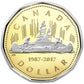 2 oz Coin Platinum-Plated Pure Gold Set  - 30th Anniversary of The Loonie - RCM .9999 Au (2017)