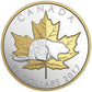 2017 $25 Timeless Icons: Beaver - Pure Silver Piedfort Coin
