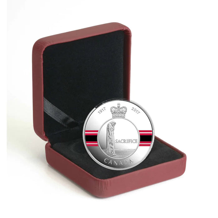 1 oz. Pure Silver Coin - Canadian Honours: Sacrifice Medal (2017)