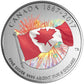 1/4 oz 2017 $5 Proudly Canadian - Pure Silver Glow-in-the-Dark Coin