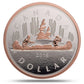2018 Big Coin Series with Rose Gold Plating - 7 Coin Pure Silver Set