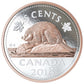5 oz 2018 5c Big Coin: Beaver - Pure Silver Coin