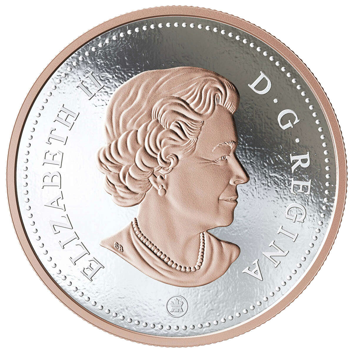 5 oz 2018 5c Big Coin: Beaver - Pure Silver Coin
