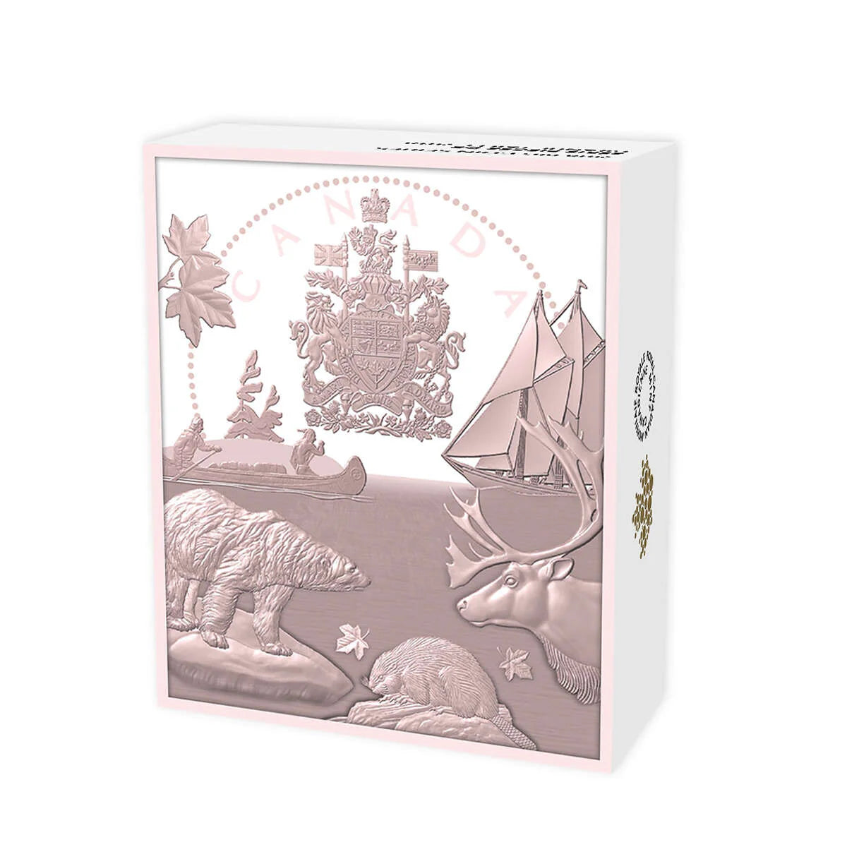 5 oz 2018 5c Big Coin: Beaver - Pure Silver Coin