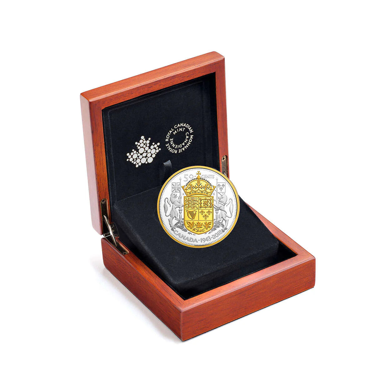 2 oz EXCLUSIVE Masters Club Pure Silver 1943 Half-Dollar