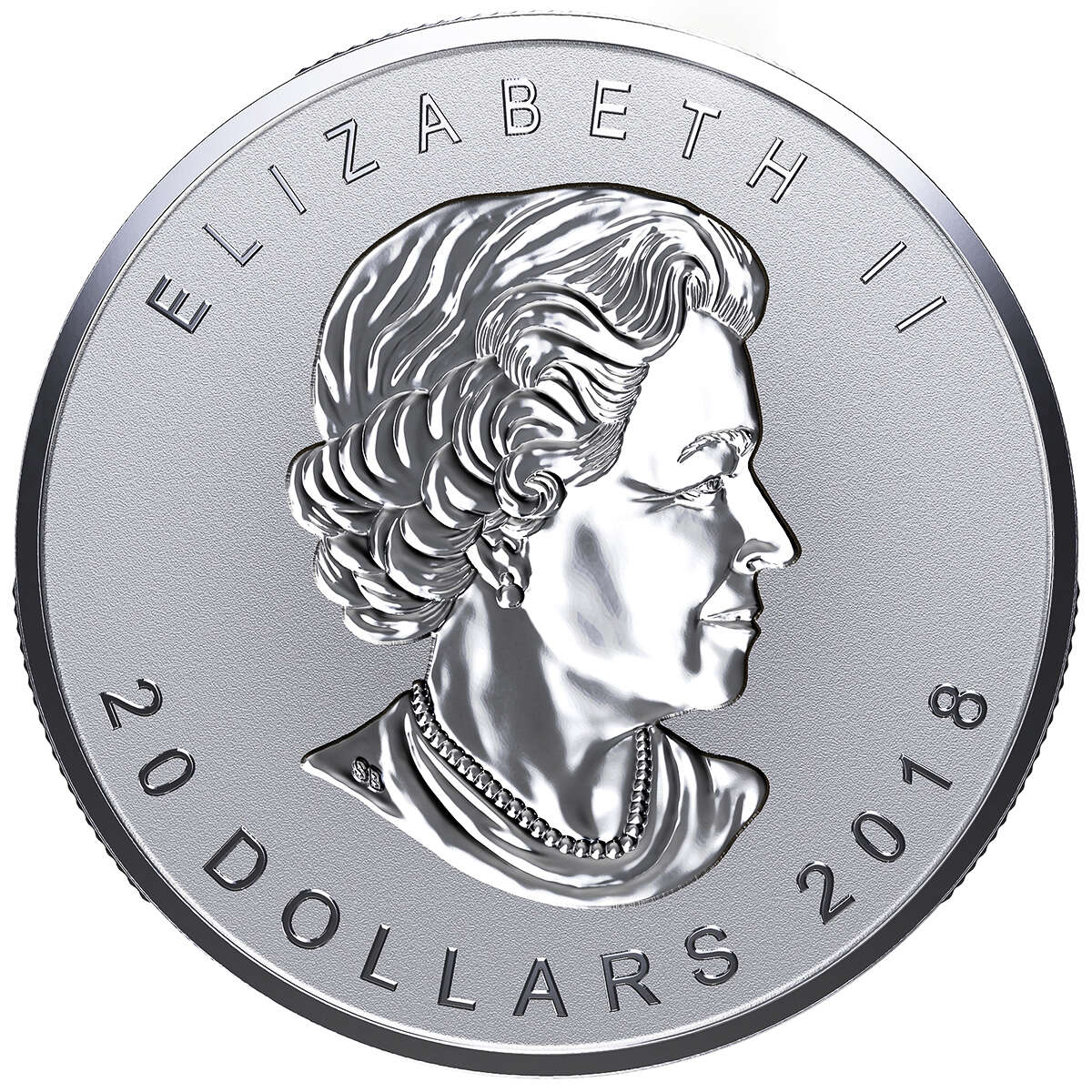 1 oz 2018 $20 30th Anniversary of The SML - Pure Silver Coin