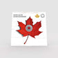 1/4 oz 2018 $5 Hearts Aglow - Pure Silver Coin