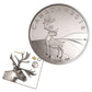 1/4 oz 2018 $3 Caribou - Pure Silver Coin