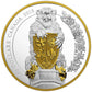 10 oz Pure Silver Gold-Plated Coin - Keepers of Parliament: The Beaver - Mintage: 750 (2018)