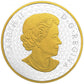 10 oz Pure Silver Gold-Plated Coin - Keepers of Parliament: The Beaver - Mintage: 750 (2018)