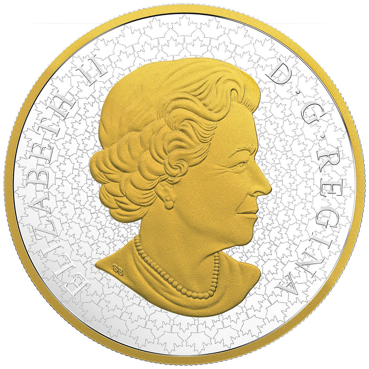 10 oz Pure Silver Gold-Plated Coin - Keepers of Parliament: The Beaver - Mintage: 750 (2018)
