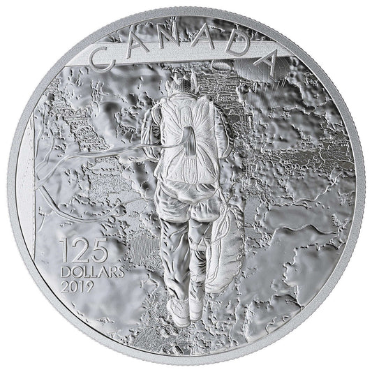 1/2 kg 2019 Silver $125 75th Ann Normandy Campaign: Operation Tonga - Pure Silver Coin