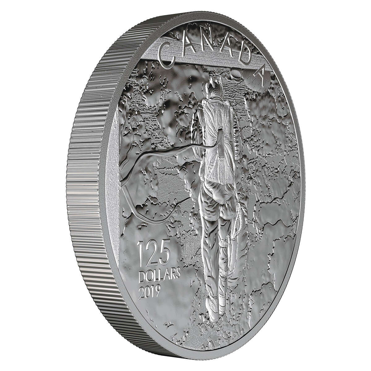 1/2 kg 2019 Silver $125 75th Ann Normandy Campaign: Operation Tonga - Pure Silver Coin