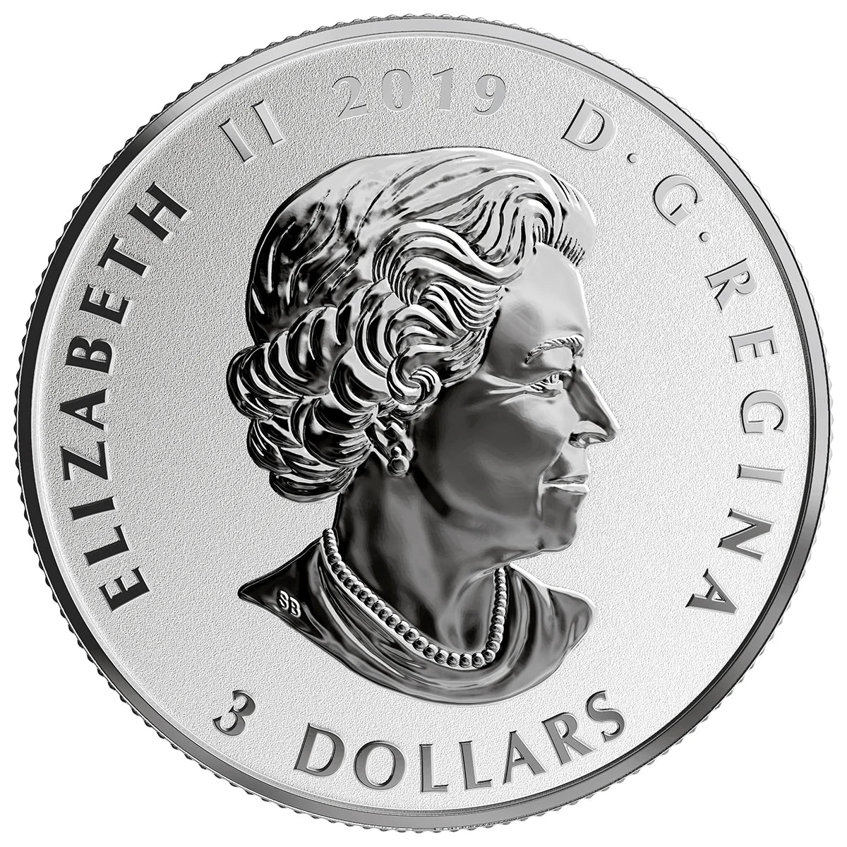 1/4 oz 2019 $3 Celebrating Canadian Fun and Festivities: Coastal Drive - Pure Silver Coin