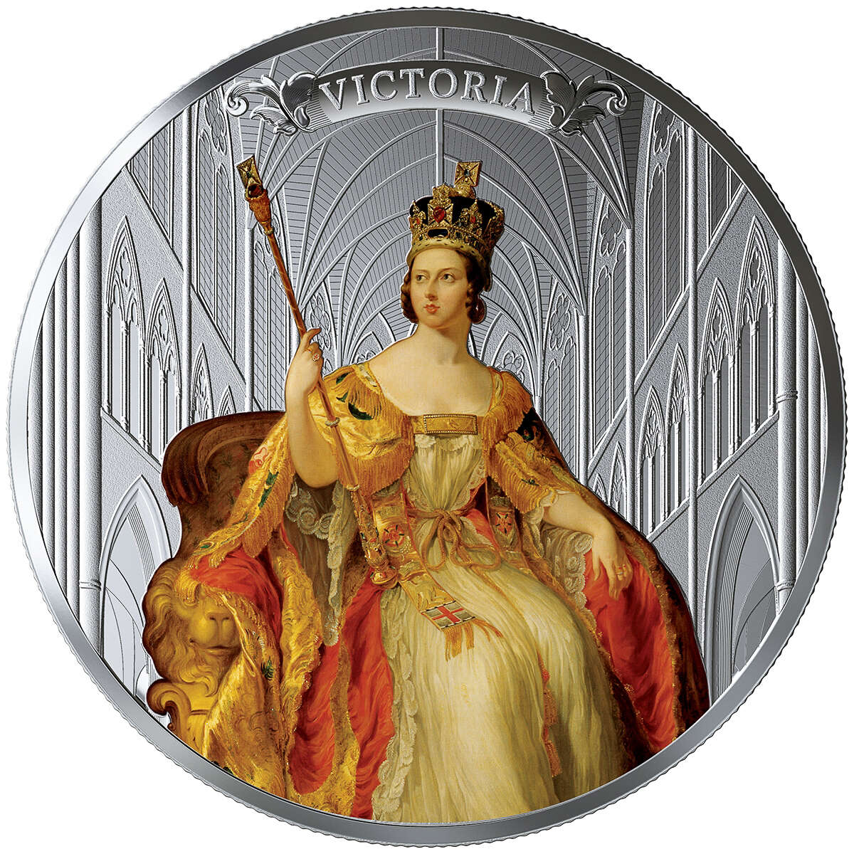 5 oz Queen Victoria: 200th Anniversary of Her Birth - $50 Pure Silver Coin 2019