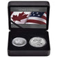 2019 $1 Pride Of Two Nations (Canada Version) - Pure Silver 2-Coin Set
