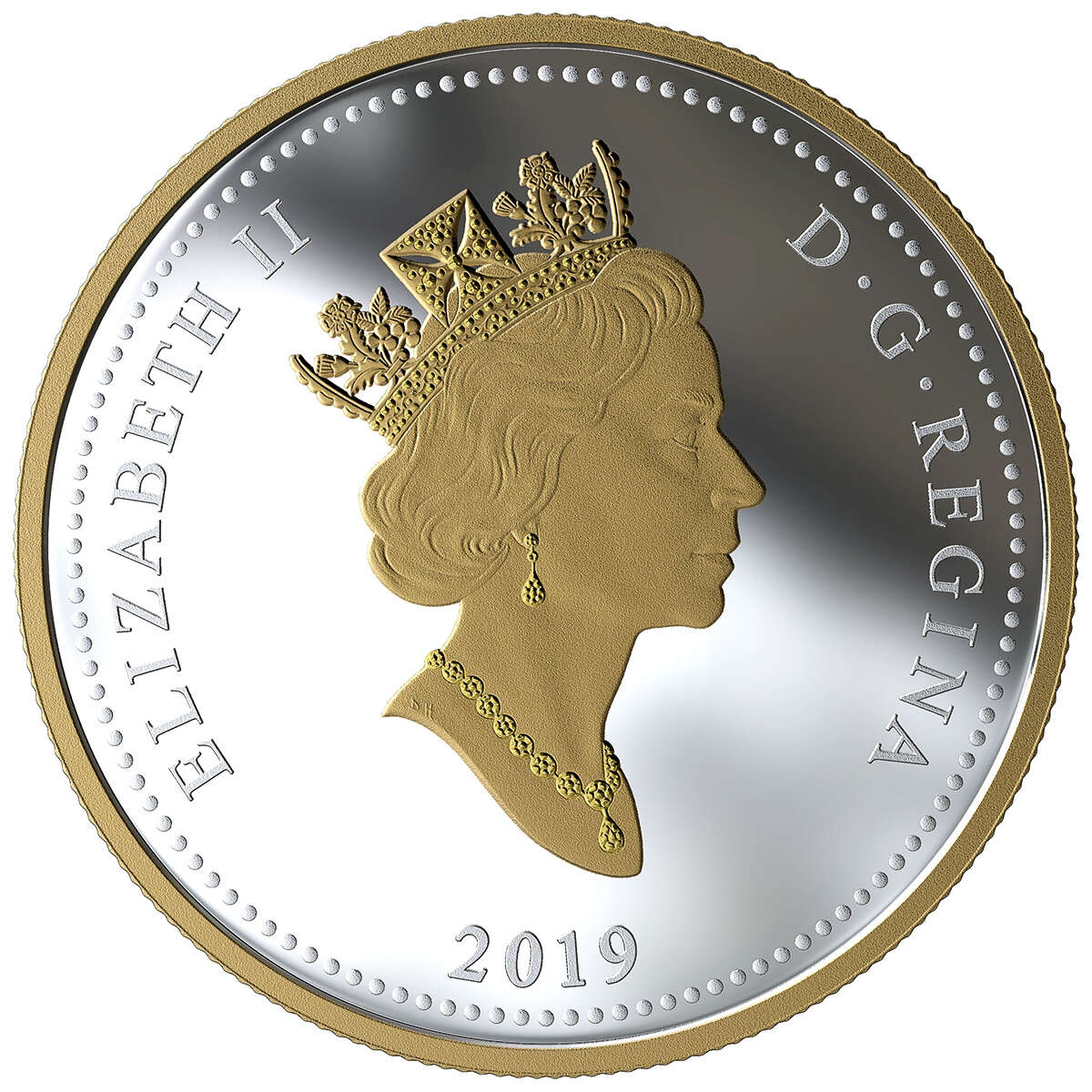 2019 $1 Renewed Silver Dollar - Peacekeeping - Pure Silver Coin