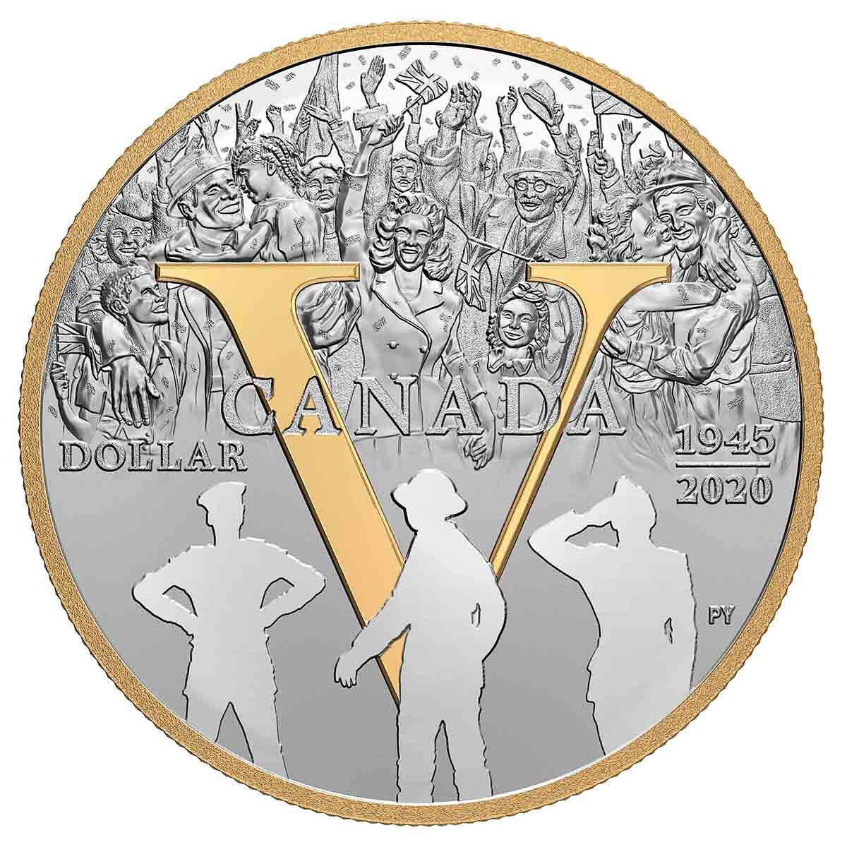 2020 75th Anniversary of V-E Day - Pure Silver Proof Set
