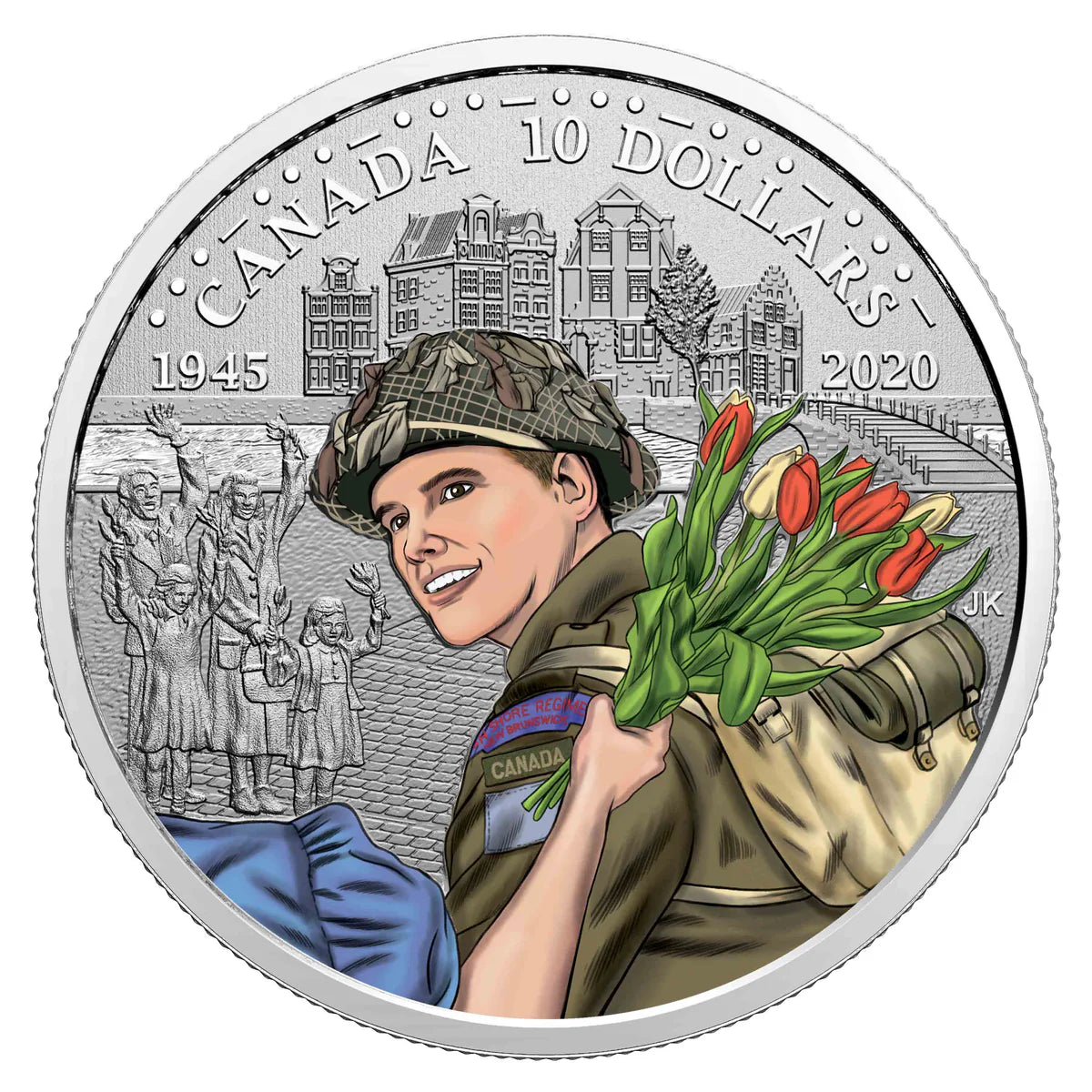1/2 oz 2020 $10 VE Netherlands - Pure Silver Coin