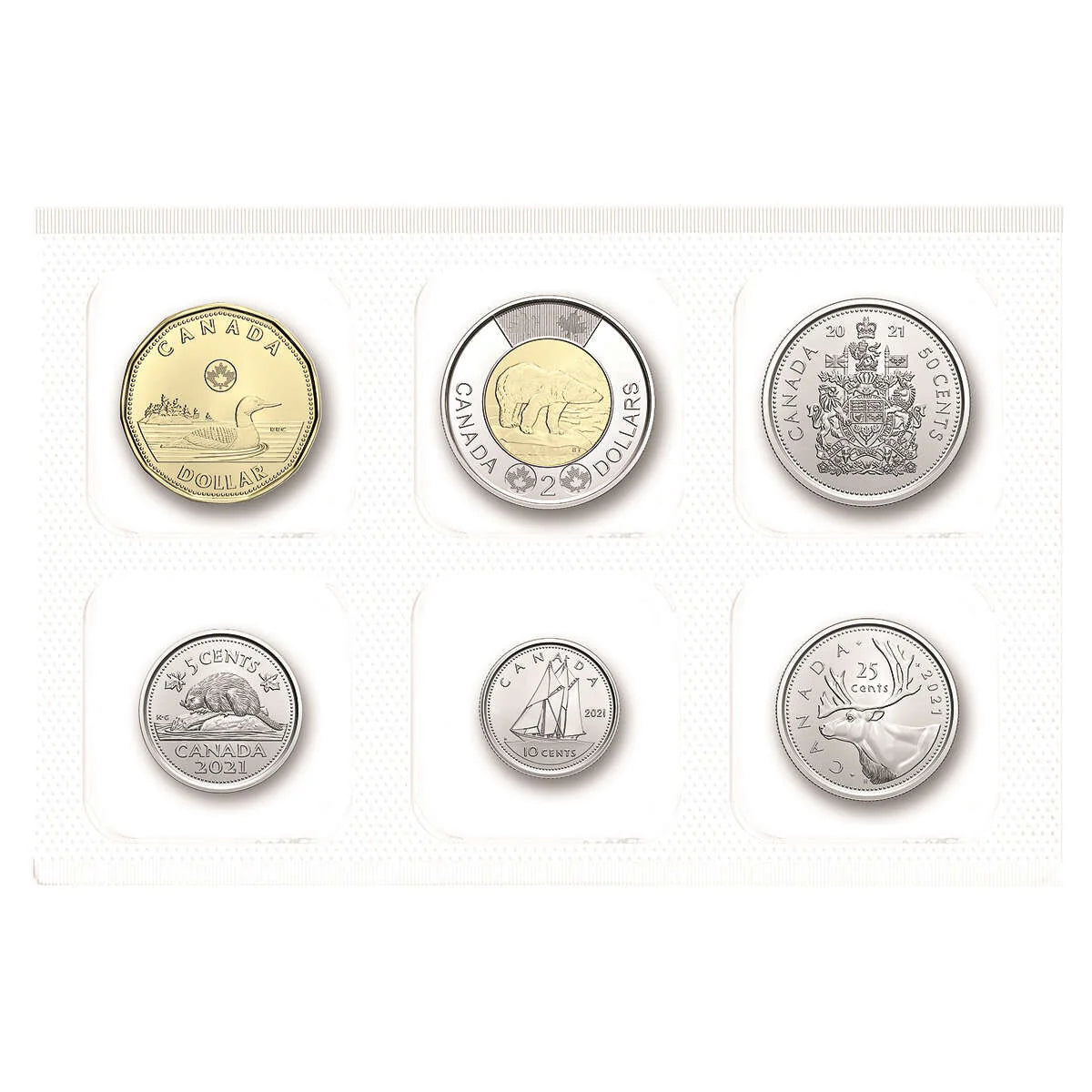 2021 Classic Canadian Uncirculated Coin Set