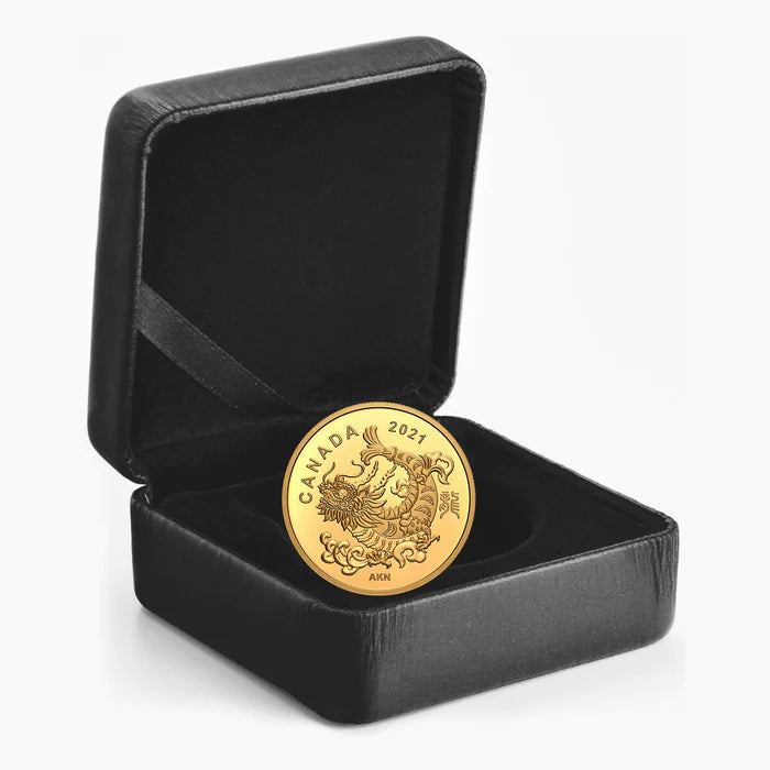 1/20 oz. Pure Gold Coin – Triumphant Dragon (2021)