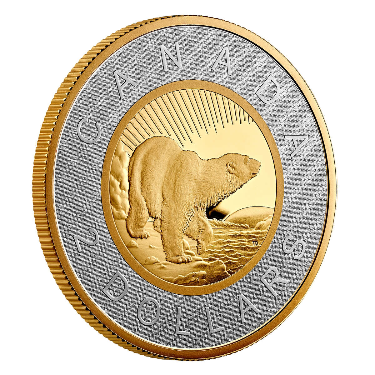 2 oz 2021 $2 Renewed Silver Toonie 25th Anniversary of the $2 Circulation Coin - Pure Silver Coin