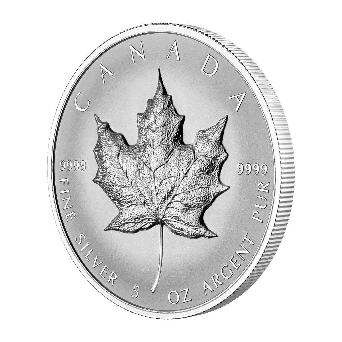5 oz 2022 $50 Ultra-High Relief SML - Pure Silver Coin