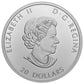 1 oz 2022 $20 Colourful Birds: Cedar Waxwing - Pure Silver Coin