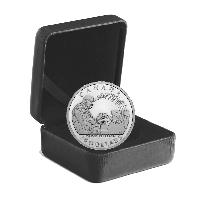 Celebrating Oscar Peterson - 1 oz. Fine Silver Coin (2022)